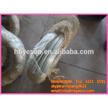 zinc coating 12-18g/ 25kg each coil bwg 18 iron wire/zinc coating binding wire 1.2mm